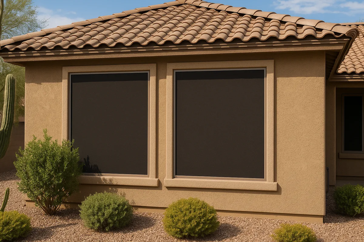 Improving Home Privacy with Window Solar Screens - Arizona Screen Company