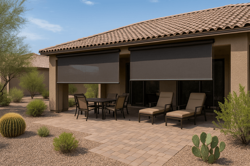Read more about the article Transform Your Patio with Roll Up Shade Screens