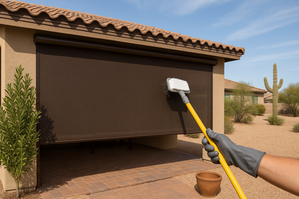 Read more about the article Master Guide: Cleaning and Maintaining Roll Up Shade Screens