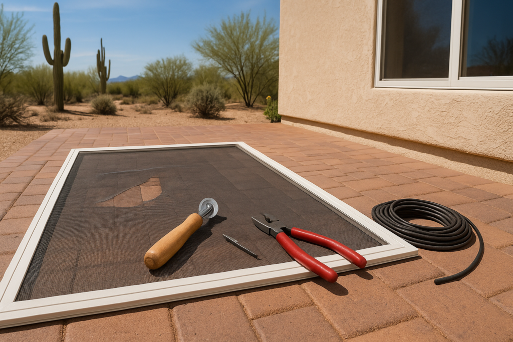 Read more about the article DIY Window Screen Repairs: A Quick and Easy Guide